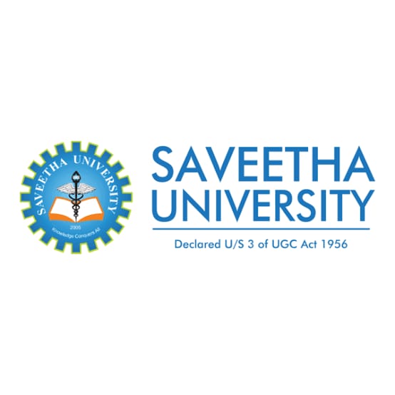 B.Tech Admission in Saveetha University