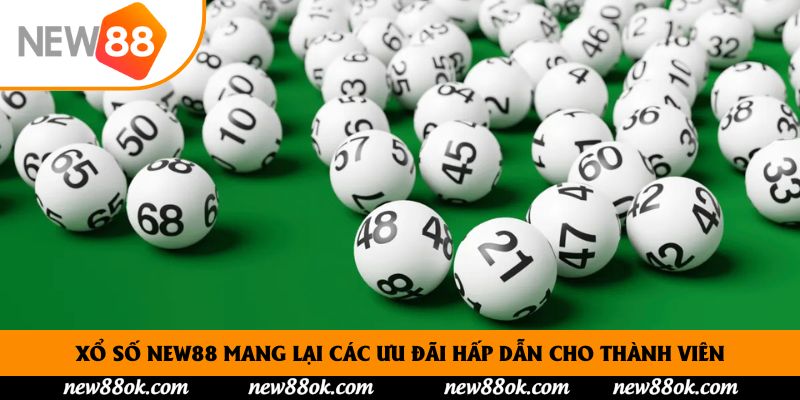 Xổ số New88 mang lại các ưu đãi hấp dẫn cho thành viên